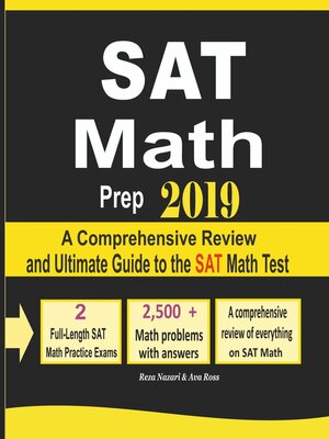 cover image of SAT Math Prep 2019
